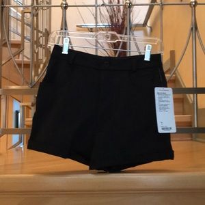 Black lululemon shorts